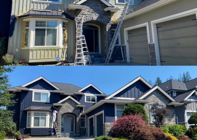 Before & After Exterior Painting